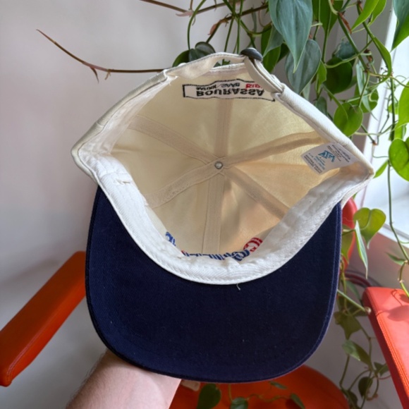 vintage COURRIER LAVAL dad hat strapback - Picture 7 of 8